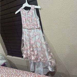 Pink Butterfly Dress